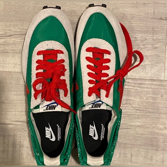 UNDERCOVER x NIKE DAYBREAK “Lucky-Green/Red” Limited Release (9.5) - Picture 4 of 6